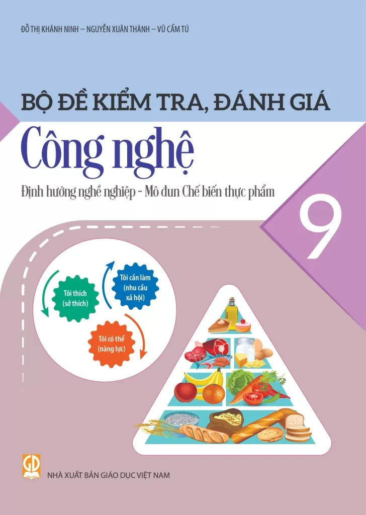 BỘ ĐỀ KIỂM TRA, ĐÁNH GIÁ CÔNG NGHỆ LỚP 9 - ĐỊNH HƯỚNG NGHỀ NGHIỆP - MÔ ĐUN CHẾ BIẾN THỰC PHẨM (Theo chương trình GDPT 2018)